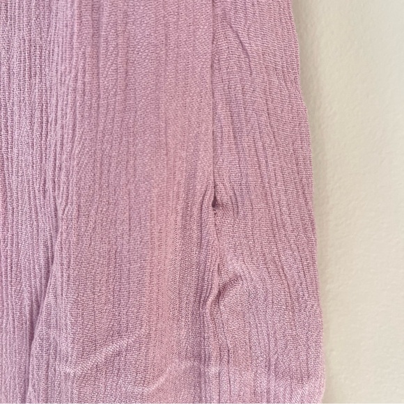 NWOT Free People $148 'Dusk Till Dawn' Embroidered Mini Dress Mauve Size 2 - Picture 11 of 12